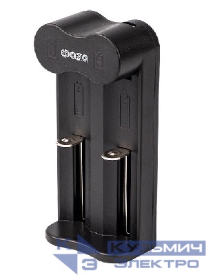 Устройство зарядное L-71USB 2х500мА Li-ion (16340/17650/18650/26650/20700 и др.) 4.2В DC USB-MicroUSB в компл. ФАZА 5032385