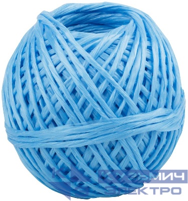 Шпагат полипропиленовый 1000 текс 50м син. КУРС 68164