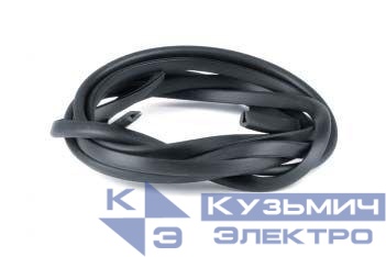 Профиль П-образ. для защиты кромок дверей панелей (уп.10м) DKC R5PP01