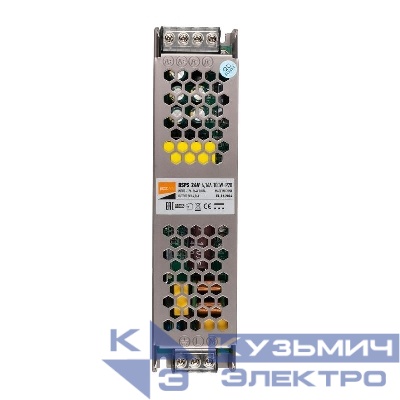 Блок питания для светодиод. ленты BSPS 100Вт 4.16А 24В IP20 метал. Pro JazzWay 5015555