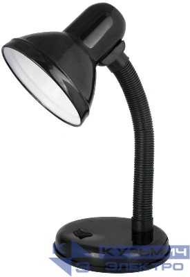 Светильник UF-301P С02 настол. 230В 60Вт черн. Ultraflash 12368
