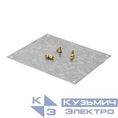 Пластина монтаж. 122х82мм из оцинк. стали для коробок 128х103мм DKC 653011