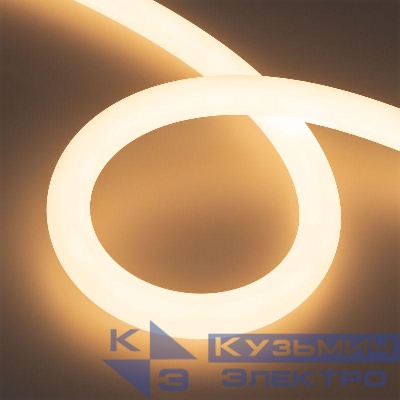 Лента светодиодная MOONLIGHT-TOP-A336-D30mm 24V Warm 3000К 14.4Вт/м IP65 wire x1 прямой вывод герметичная (уп.5м) Arlight 050481