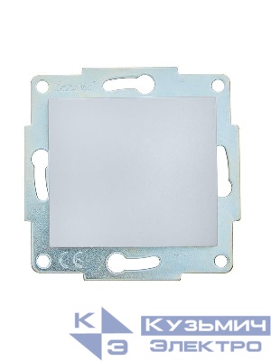 Выключатель 1-кл. 1п СП ASTI 10А IP20 механизм жемчуж./бел. перламутр. LEZARD 7081-3088-100