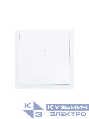 Выключатель проходной 1-кл. СП ZIMA IP20 10А безвинт. зажим бел. LEZARD 704-0288-105QC