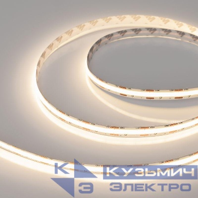 Лента светодиодная COB-X560-10mm 24V Warm 3000К 9.6Вт/м IP20 (уп.10м) Arlight 049060