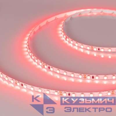 Лента светодиодная RT-A120-5mm 24V Red 9.6Вт/м IP20 2835 (уп.5м) Arlight 015657(2)