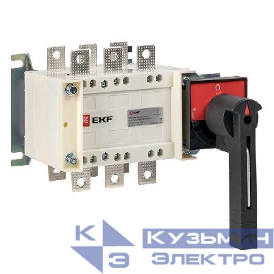 Рубильник-переключатель 3п 160А с рукояткой управления для прямой установки PowerSwitch PROxima EKF pscs-160-3