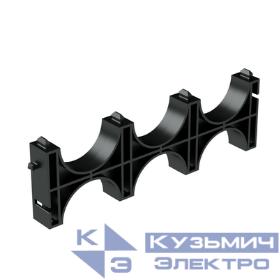 Кластер тройной для двустен. труб d50мм DKC 025050