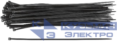 Хомут для проводов 250х3.6мм нейлон. черн. (уп.50шт) FIT 60395