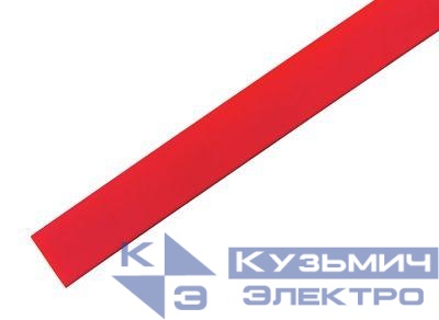 Трубка термоусадочная ТУТ нг 18.0/9.0 красн. 1м REXANT 21-8004