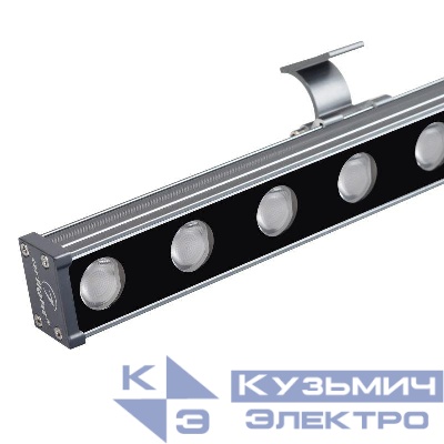Прожектор линейный AR-LINE-760-18W Warm3000 (GR 15 deg 230В) IP65 металл Arlight 045370
