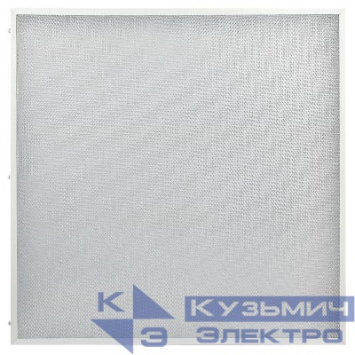 Светильник светодиодный SPO-910-1-40K-045 45Вт 4000К IP40/IP20 4725лм 595х595х40 ДВО рассеив. призма с проводом панель Эра Б0046477