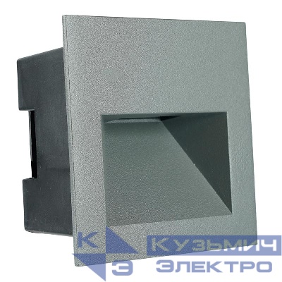 Светильник светодиодный LN013-1 3Вт 4000К IP65 встраив. сер. FERON 51957