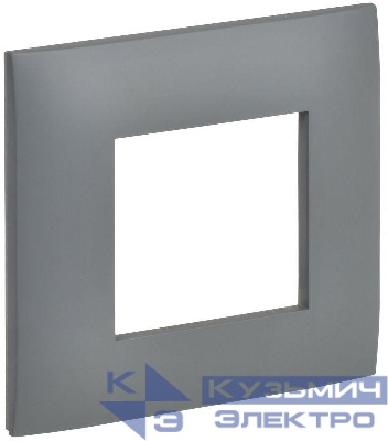 Рамка 1-м SKANDY SK-F01Gr сер. IEK SK-M12-K03