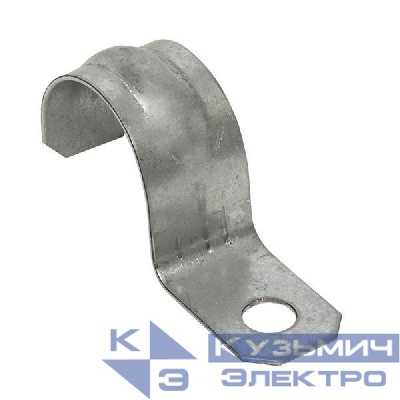Скоба крепежная однолапковая d21-22мм для монтажн. пистолета метал. PROxima EKF smp-1-21-22