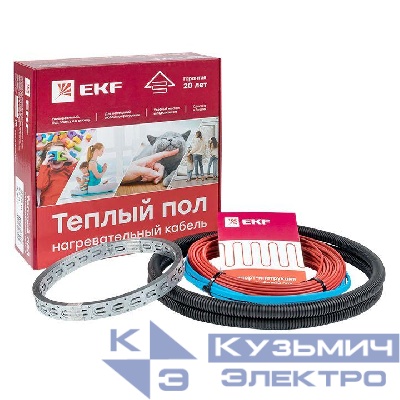 Комплект "Теплый пол" (кабель) 450Вт 32м 3.0кв.м EKF nk-450