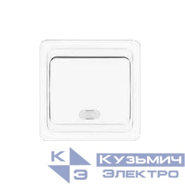 Выключатель 1-кл. СП Валери 10А IP20 с подсветкой бел. UNIVersal В0121