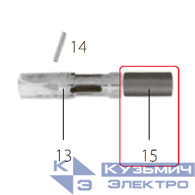 Запчасть №15 для FDPAG-H8. Кожух