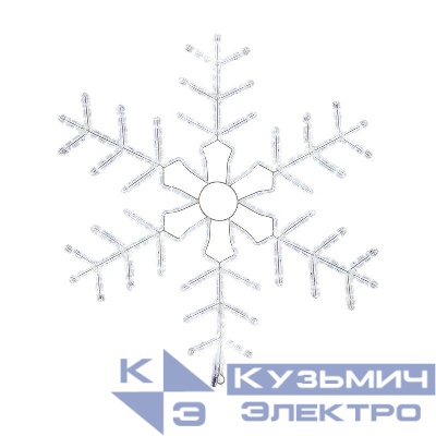 Фигура светодиодная "Снежинка Мигающая" 95х95см 432LED бел. 38Вт 220-240В IP65 эффект мерцания Neon-Night 501-338