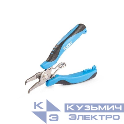 Мини-длинногубцы изогнутые 115мм ПРОФИ КВТ 92057