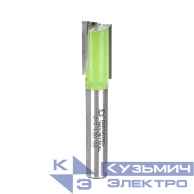 Diamond Industrial Diamond Industrial Фреза пазовая прямая с торцевым ножом 12x20 мм S=8 мм Z=2+1 DIDFRP81220