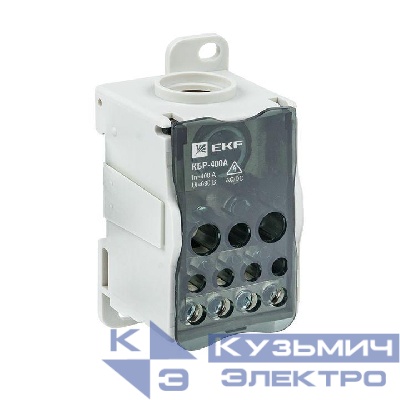 Блок распределительный КРОСС крепеж на панель и DIN КБР-400А EKF plc-kbr400