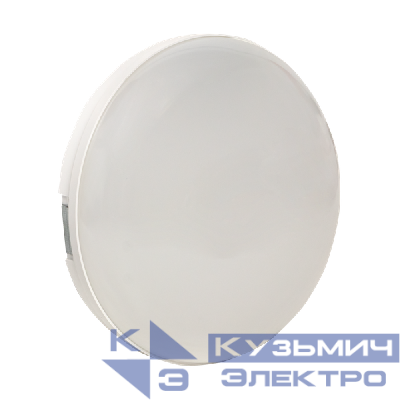 Светильник светодиодный ЖКХ ДПО-2800 12Вт 6500K IP65 круг с оптико-акустическим датчиком движения LUMA EKF BKL-2800DA-R-12-6500