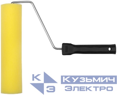 Валик поролоновый 230мм желт. FIT 02778