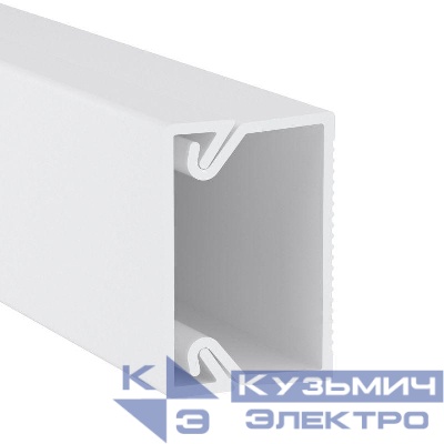 Кабель-канал 25х17 L2000 пластик TMC бел. (розн. уп.6шт) DKC 00304R