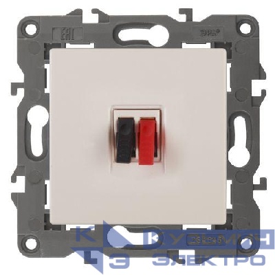 Розетка аудио 14-3111-02 Elegance сл. кость ЭРА Б0034321