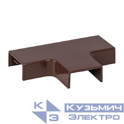 Угол T-образный 20х10 под темн. дерево Plast PROxima (уп.4шт) EKF tchd-20-10x4