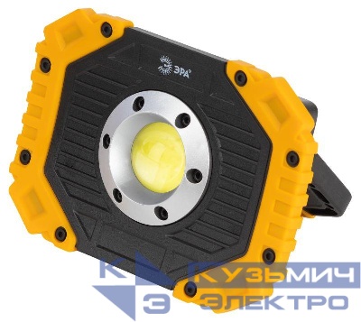 Фонарь-прожектор аккумуляторный Рабочие Практик PA-802 COB 15Вт 6 режимов Эра Б0054038