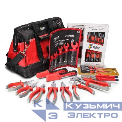 Набор электромонтажника НИЭ-04 "1000 вольт" КВТ 67332