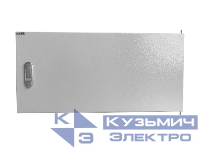 Дверь металлическая с ручкой для WMA, DUO 04U 6*04 Netko, серая