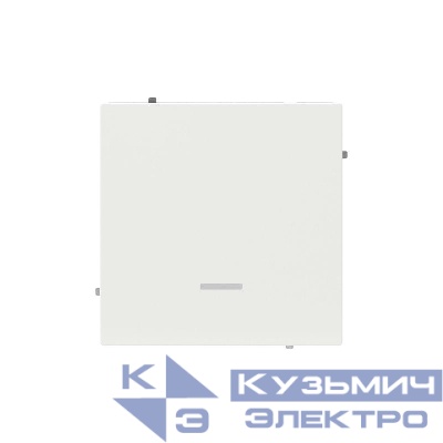 Переключатель 1-кл. KANT с подсветкой бел. магнолия DKC 7000143