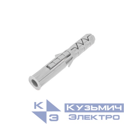 Дюбель распорный 10х60мм сер. нейлон (уп.100шт) Kranz KR-01-3619-016