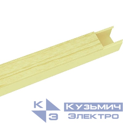 Кабель-канал 25х16 L2000 пластик св. дер. T-Plast 50.01.004.0005
