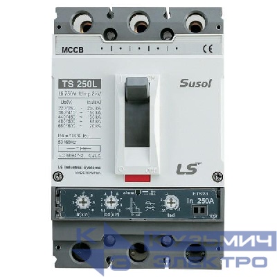 Выключатель автоматический 3п 3т 100А 50кА TS100N ETS23 EXP LS Electric 0105076900