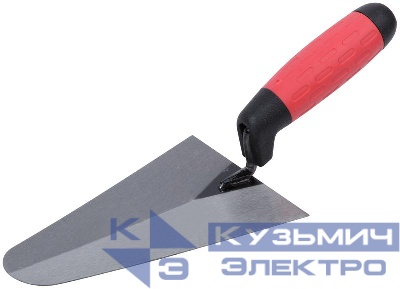 Мастерок бетонщика 180мм прорезиненная ручка КУРС 04931