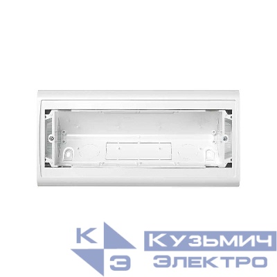 Коробка угловая для рамок на 8 узк. модулей Simon82 Centralizations бел. 82772-30