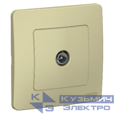 Розетка телевизионная TV СП Blanca коннектор беж. SE BLNTS000017