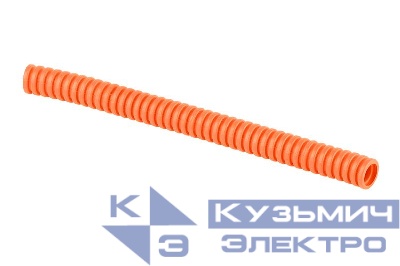 Труба гофрированная ПП легкая d16мм с протяжкой (уп.100м) Ruvinil 41601