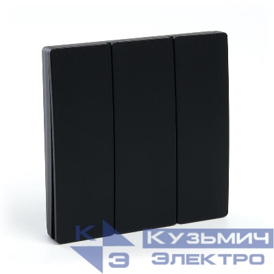 Выключатель дистанционного управления 3-кл. TM83 IP20 7мВт черн. FERON 41724