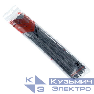 Хомут P6.6 3.6x300 FlexLock стандартный черн. (уп.50шт) PROxima EKF plc-fl-ctsb-3.6x300-r