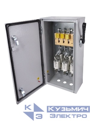 Ящик силовой ЯВЗ-32-IP54 УХЛ2 250А с ППН-35 250А держатели медь Электротехник ET542521