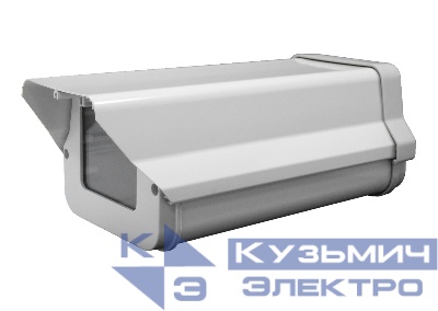 SpyG SEC-605HB Кожух наружный алюминиевый, 12В, вентилятор, обогреватель, IR подсветка, 373х140х115мм (Д*Ш*В) РАСПРОДАЖА
