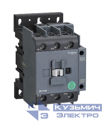 Контактор MC1E 3п 65А кат. 220В/230В AC 1НО+1НЗ SE MC1E65M7