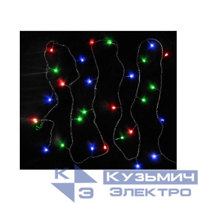 Гирлянда ILD300C-GM 300LED мульти 15м 8 реж. Shlights 4690601043757