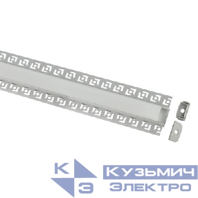 Комплект с анодированным профилем под штукатурку 6114 61х14мм 2.5м Эра Б0062776